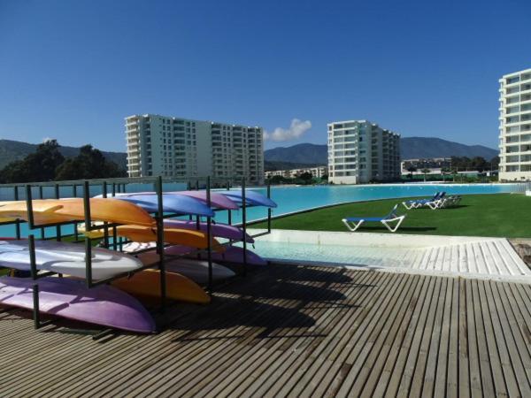Resort Papudo Laguna, Vista Laguna Y Mar Wifi Luaran gambar